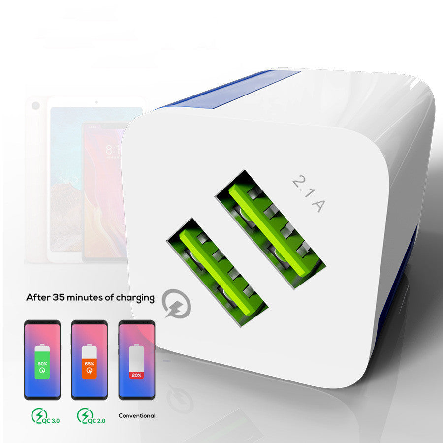 Luminous fast charging charging base