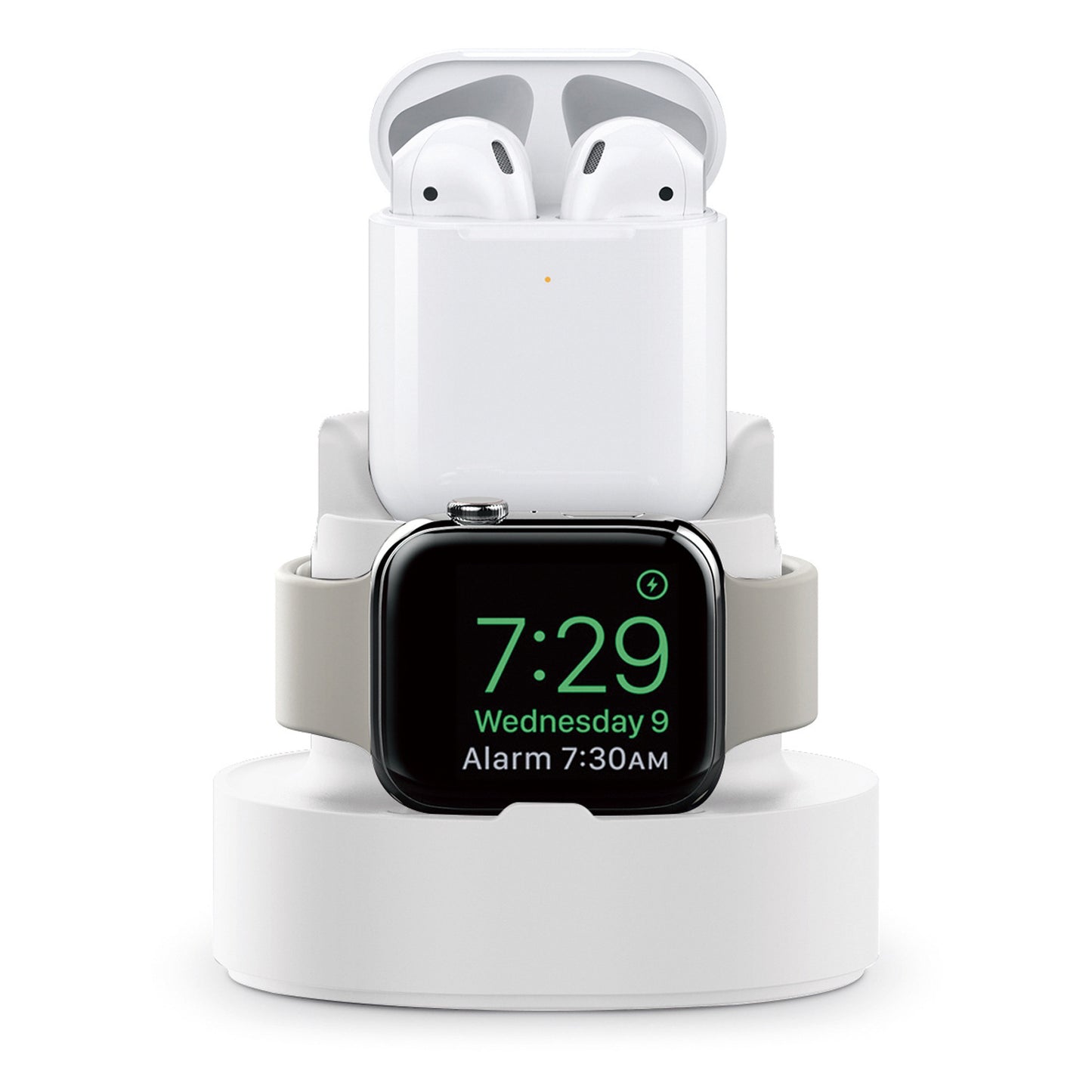 Watch Charging Stand, Charging Base, Silicone Charging Base In One