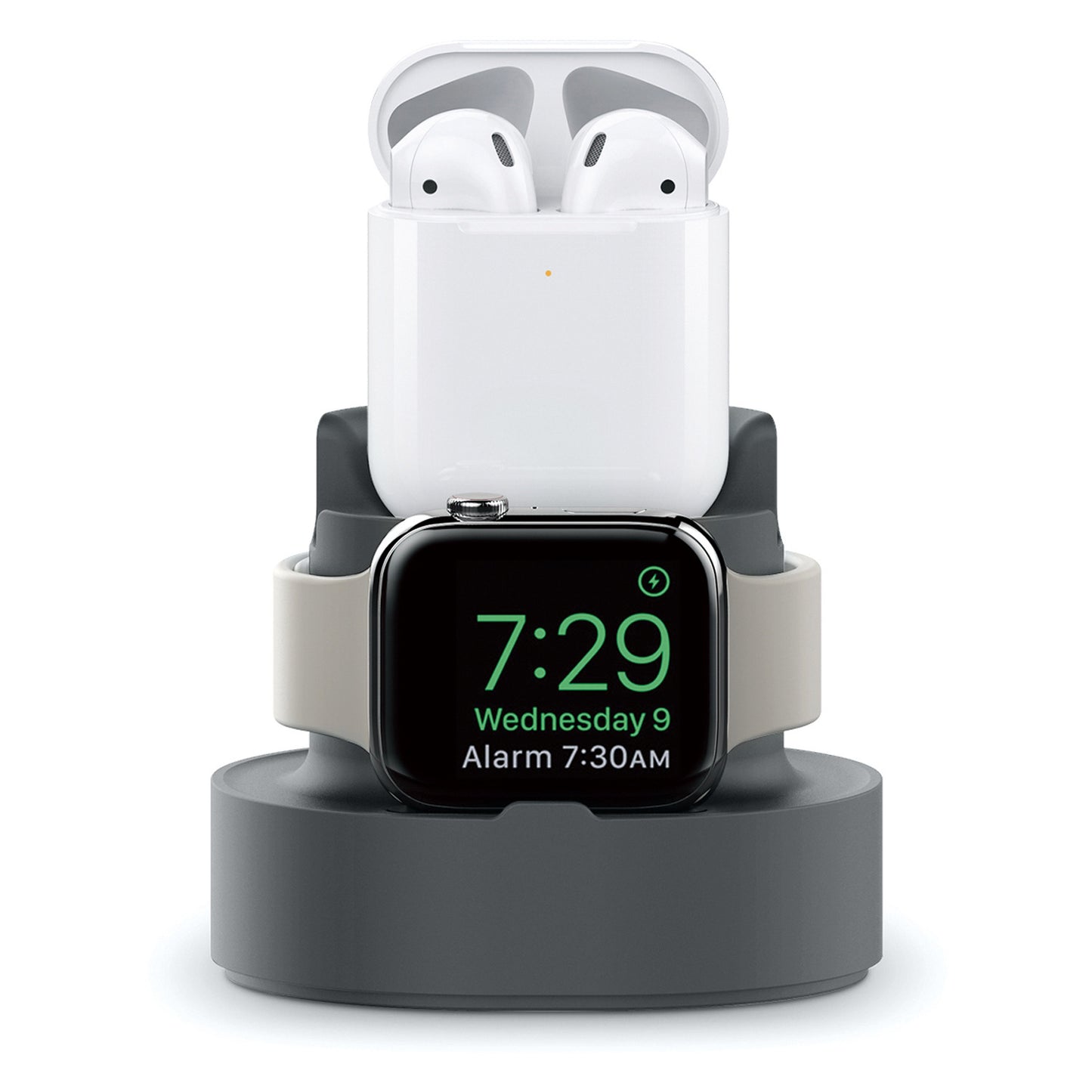 Watch Charging Stand, Charging Base, Silicone Charging Base In One