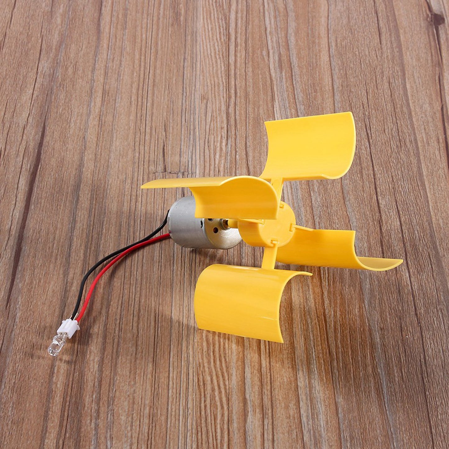 DIY Kit Small Motor Vertical Wind Turbines Blades Breeze Electricity Generator