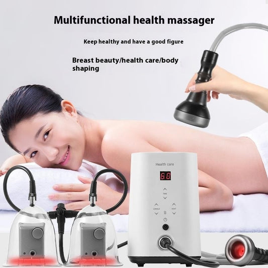 Fever Breast Vacuum Machine Health Commercial Scraping Cupping Chest Massage Instrument