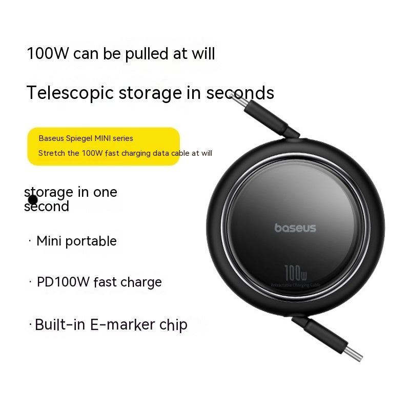 Data Cable 100W Charging Cable 6A Fast Charging