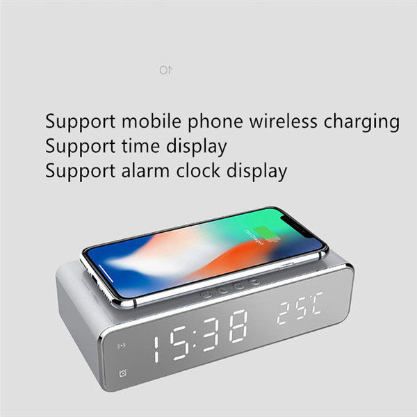 Wireless Charging Alarm Clock Thermometer Wireless Charging EBay Desktop Time Display Wireless Charging