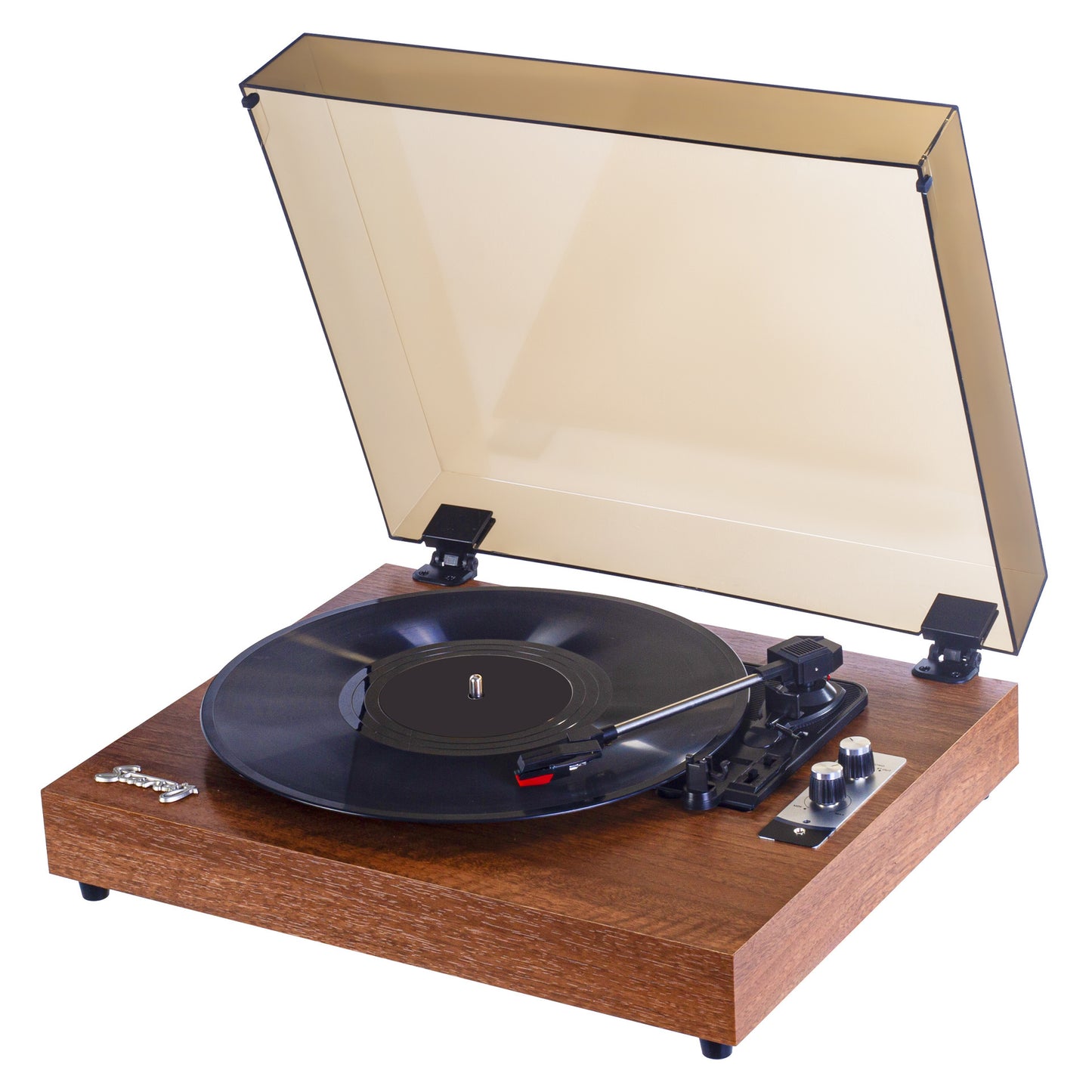 Star Speaker Vinyl Record Player Retro Bluetooth Audio