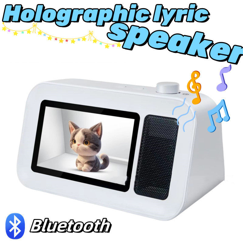 Holographic Lyric Speaker Subwoofer Bluetooth High-defini